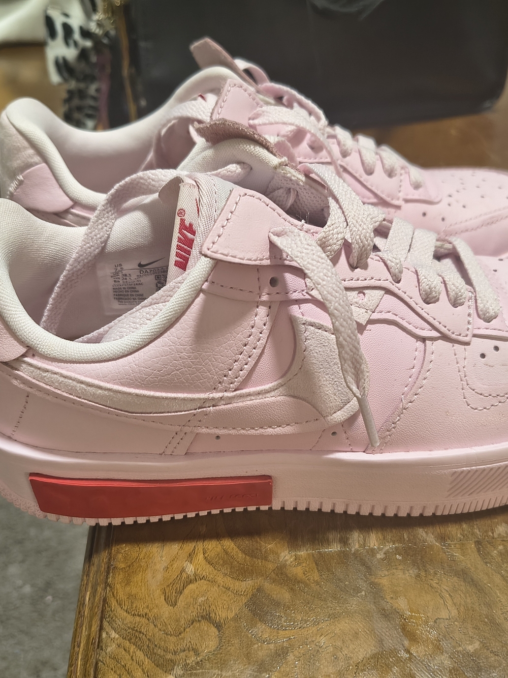 Nike Women’s Pink Low-Top Sneakers — Cushioned Everyday Style